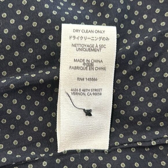 NWT The Great. THE SHLUMPY BLAZER Dark Gray Pinstripe Medium - Picture 13 of 15
